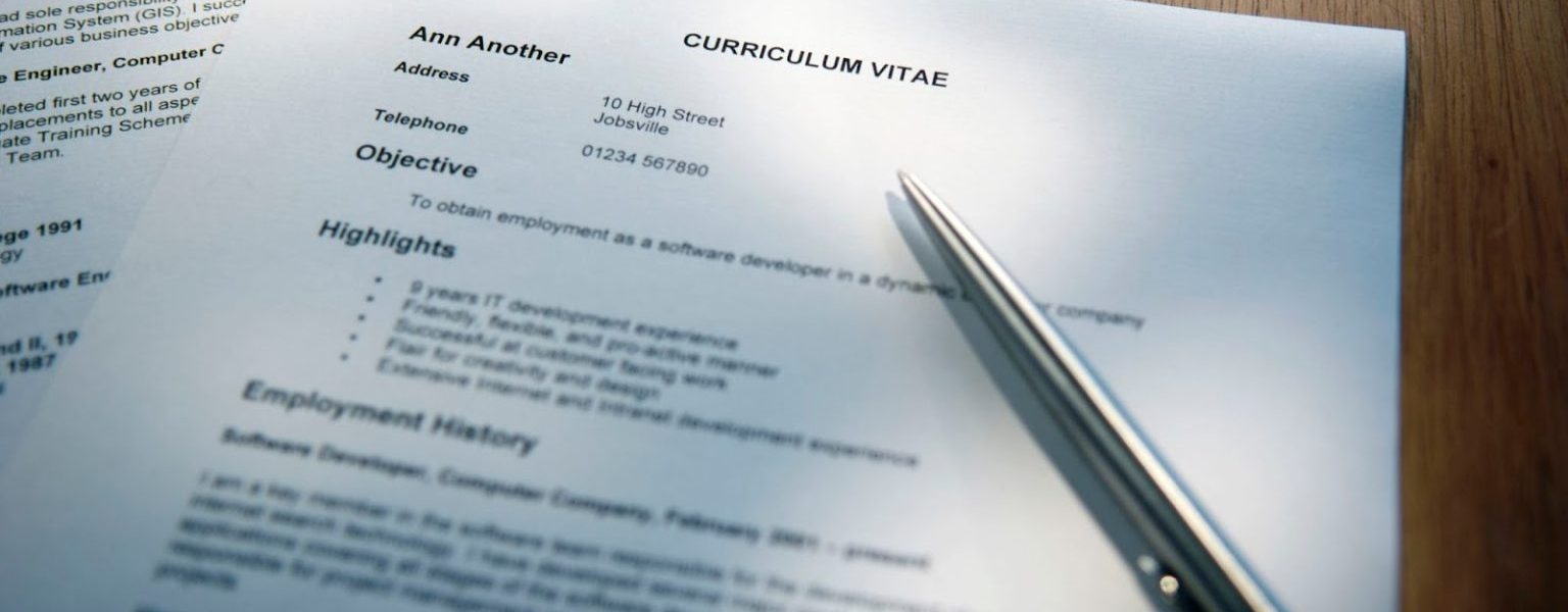 how to write CV with no experience
